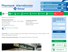 Tablet Screenshot of golaz.ch